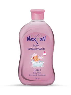 Nexton Baby Hair And Body Wash 3-In-1