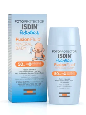 Fotoprotector ISDIN Pediatrics Fusion Fluid Mineral Baby 50+