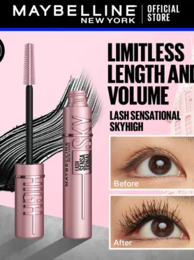 Maybelline Lash Sensational Sky High Waterproof Mascara Very Black
