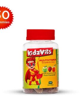 Kidzvits Multivitamin Gummies - Fruit Flavored Vitamin Jellies - 30 Gummies