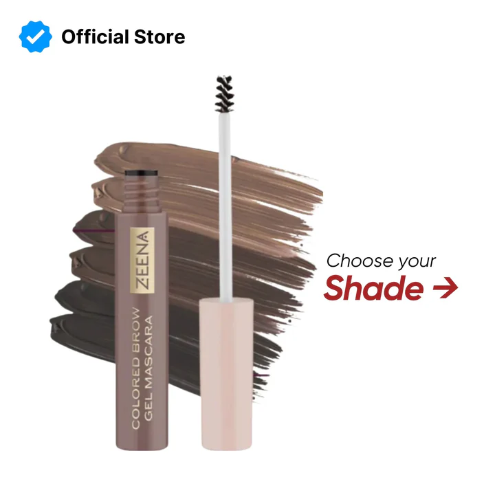 ZeenaColoredBrowGelMascara ZeenaColoredBrowGelMascara