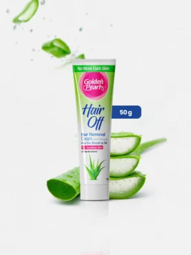 Golden Pearl Hair Off - Hair Removal Cream - Aloe Vera 50gm