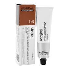 L'Oreal Professionnel Majirel Hair Colouring Cream, 5.52 Light Mahogany Iridescent Brown, 60ml