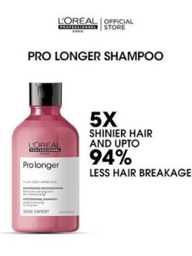 L'Oreal Professionnel Serie Expert Filler - A100 + Amino Acid Pro Longer Professional Shampoo, 300ml